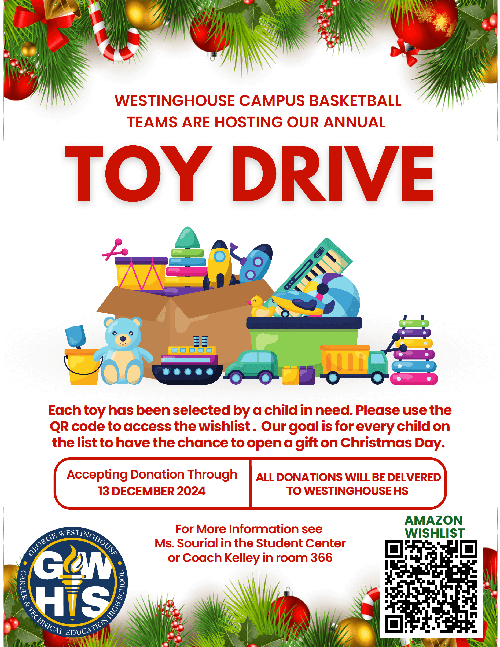 toy drive flyer